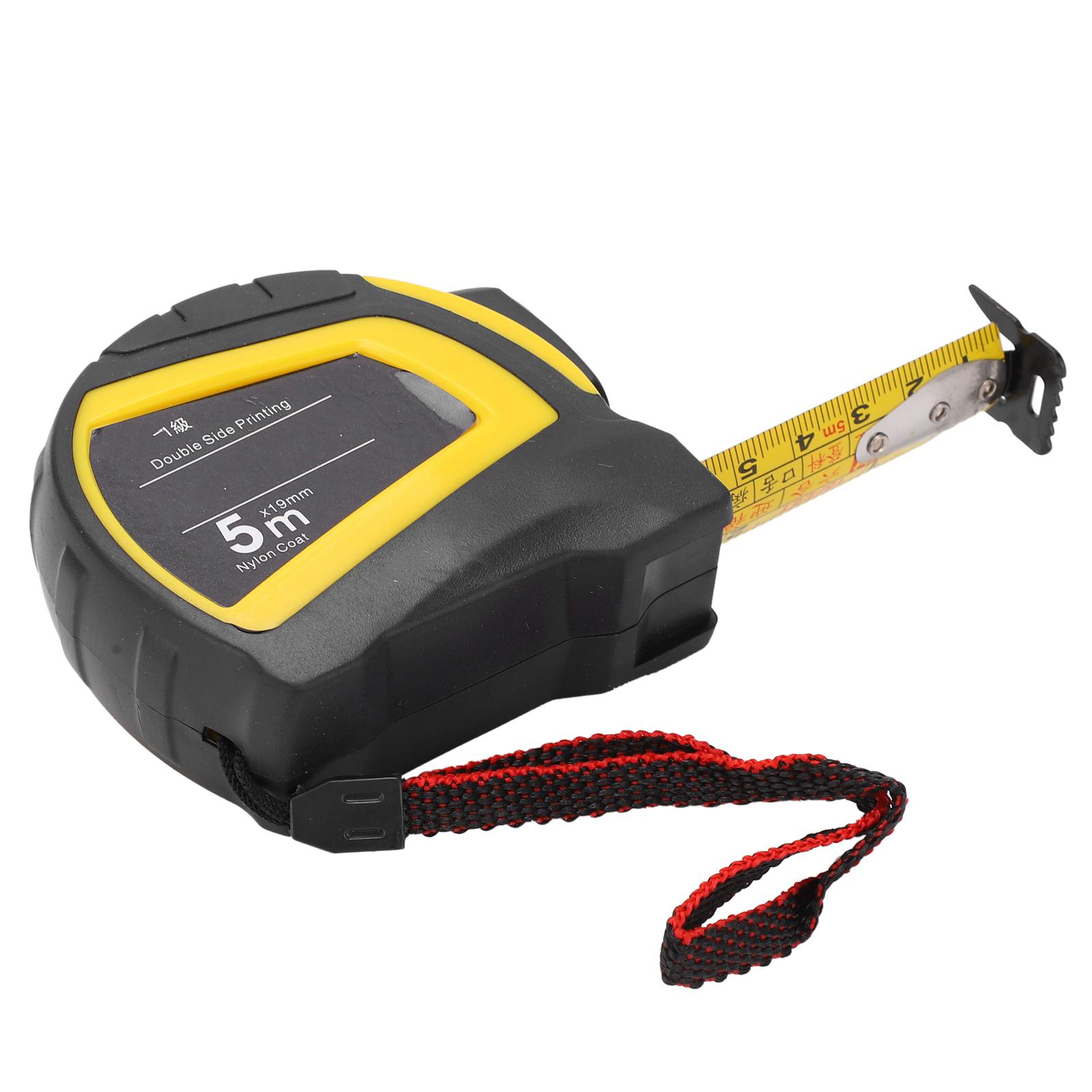 Стальная рулетка с автоматической блокировкой, высокоточный двухсторонний измерительный инструмент для деревообработки 16,4 фута x 0,7 дюйма
Стальная рулетка с автоматической блокировкой, высокоточный двухсторонний измерительный инструмент для деревообработки 16,4 фута x 0,7 дюйма