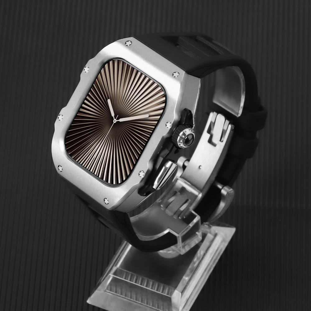 Набір ремінців з нержавіючої сталі+фторкаучуку для Apple Watch Ultra 3 2 1 49 мм Розкішний комплект для модифікації для iwatch Серії 11 10 46 мм 42 мм Series 11 10 42mm
Набір ремінців з нержавіючої сталі+фторкаучуку для Apple Watch Ultra 3 2 1 49 мм Розкішний комплект для модифікації для iwatch Серії 11 10 46 мм 42 мм Series 11 10 42mm