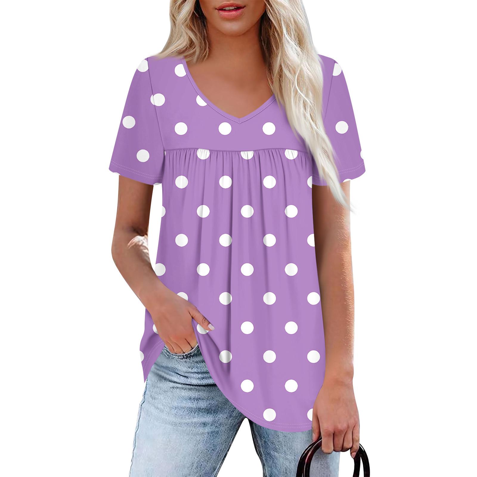 Женский повседневный топ с V-образным вырезом, коротким рукавом, оборкой на груди и принтом XL фиолетовый
Женский повседневный топ с V-образным вырезом, коротким рукавом, оборкой на груди и принтом XL фиолетовый