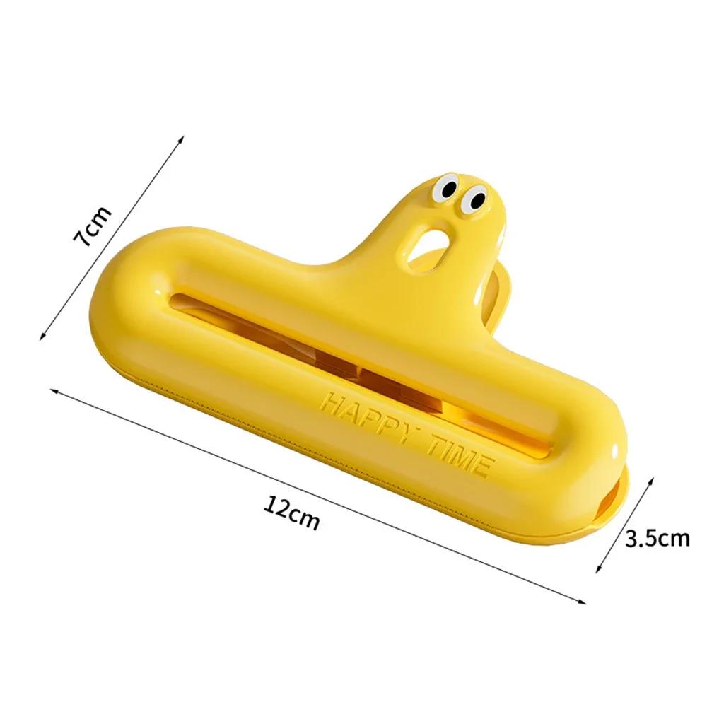 Cute Snack Bags Clips Moisture Proof Multifunctional Household Food Hanging Storage Creative Kitchen Freshness Seal Fixing Clips жовтий
Cute Snack Bags Clips Moisture Proof Multifunctional Household Food Hanging Storage Creative Kitchen Freshness Seal Fixing Clips жовтий