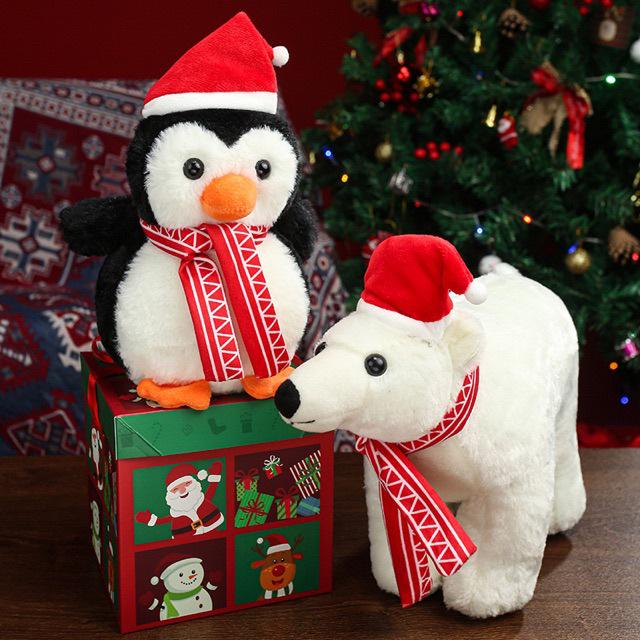 Festive Snowflake Throw Pillow & Plush Holiday Set: Christmas Balls, Candy, Polar Bear & Penguin Penguin 25*20cm
Festive Snowflake Throw Pillow & Plush Holiday Set: Christmas Balls, Candy, Polar Bear & Penguin Penguin 25*20cm