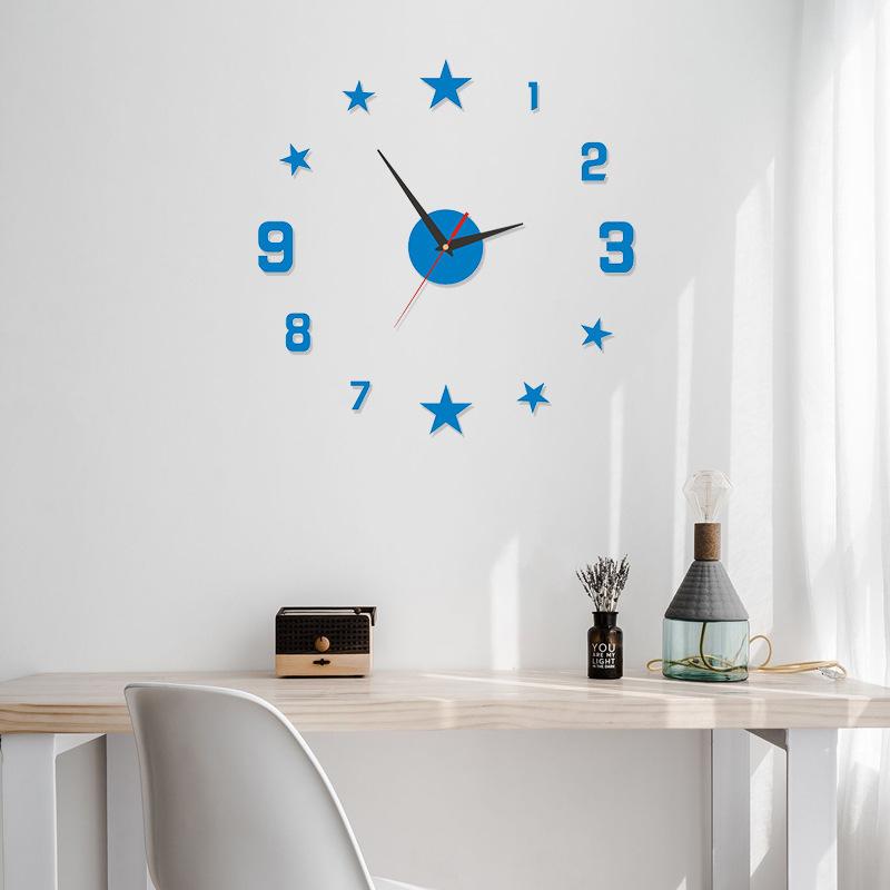 European Style Living Room Wall Clock DIY Creative Star Art Clock 3D Three-dimensional Interesting Decorative Wall Sticker Wall Clock red
European Style Living Room Wall Clock DIY Creative Star Art Clock 3D Three-dimensional Interesting Decorative Wall Sticker Wall Clock red