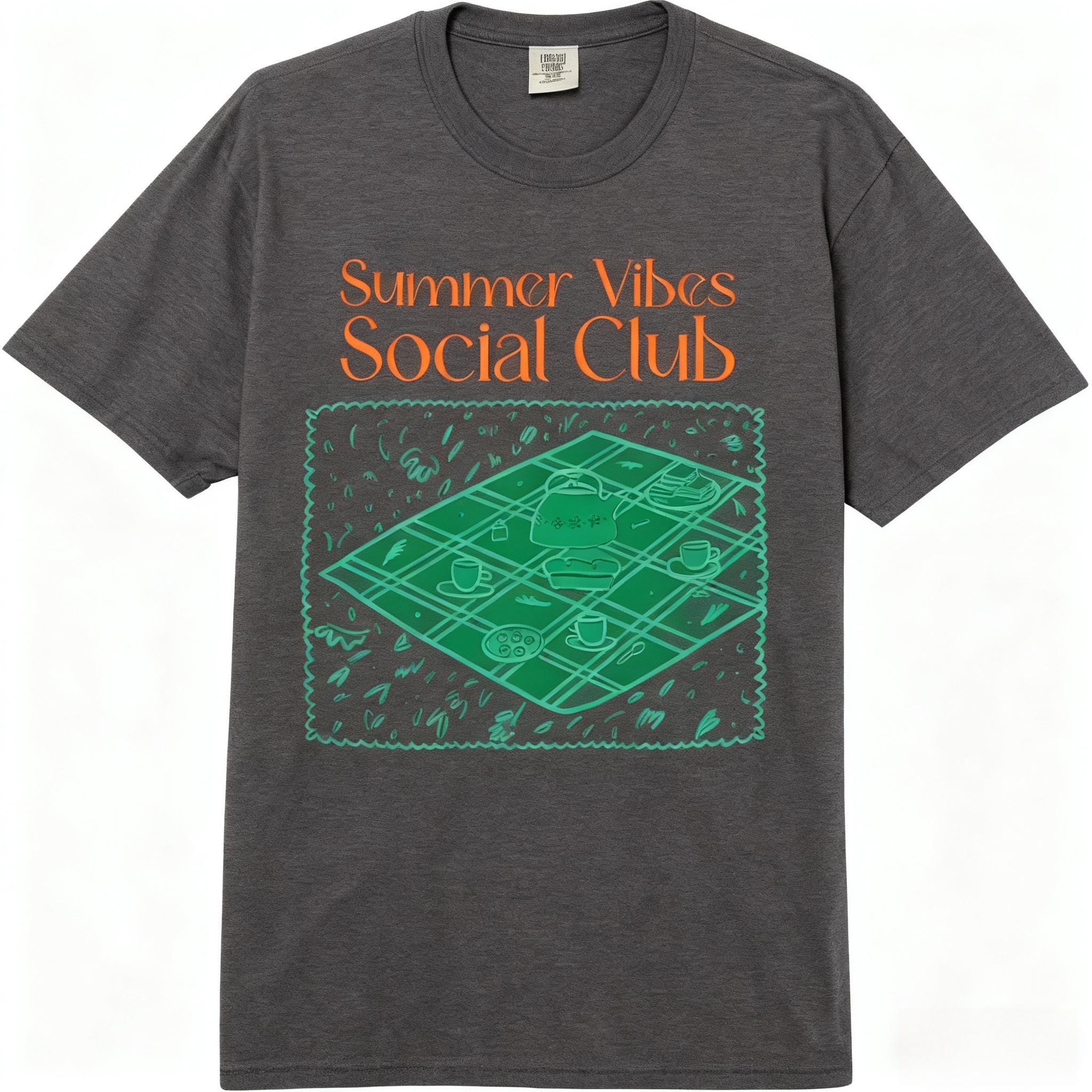 Summer Vibes Social Club (Picnic Graphic) Comfort Colors Adult Heavyweight T-Shirt 100% Cotton Unisex Fashion Graphic T-Shirt 4XL
Summer Vibes Social Club (Picnic Graphic) Comfort Colors Adult Heavyweight T-Shirt 100% Cotton Unisex Fashion Graphic T-Shirt 4XL