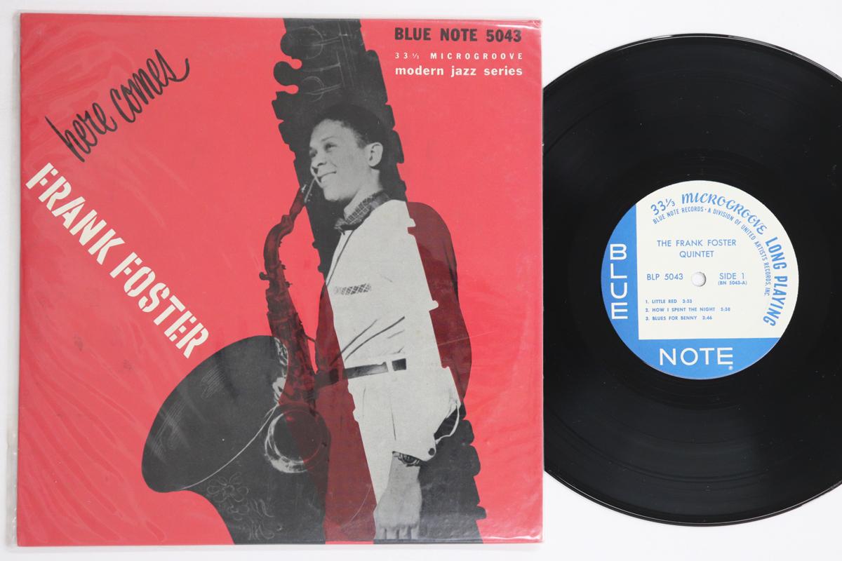 10inch Record FRANK FOSTER - Here Comes Frank Foster BLP5043 BLUE NOTE 1954 US Jazz Used
10inch Record FRANK FOSTER - Here Comes Frank Foster BLP5043 BLUE NOTE 1954 US Jazz Used