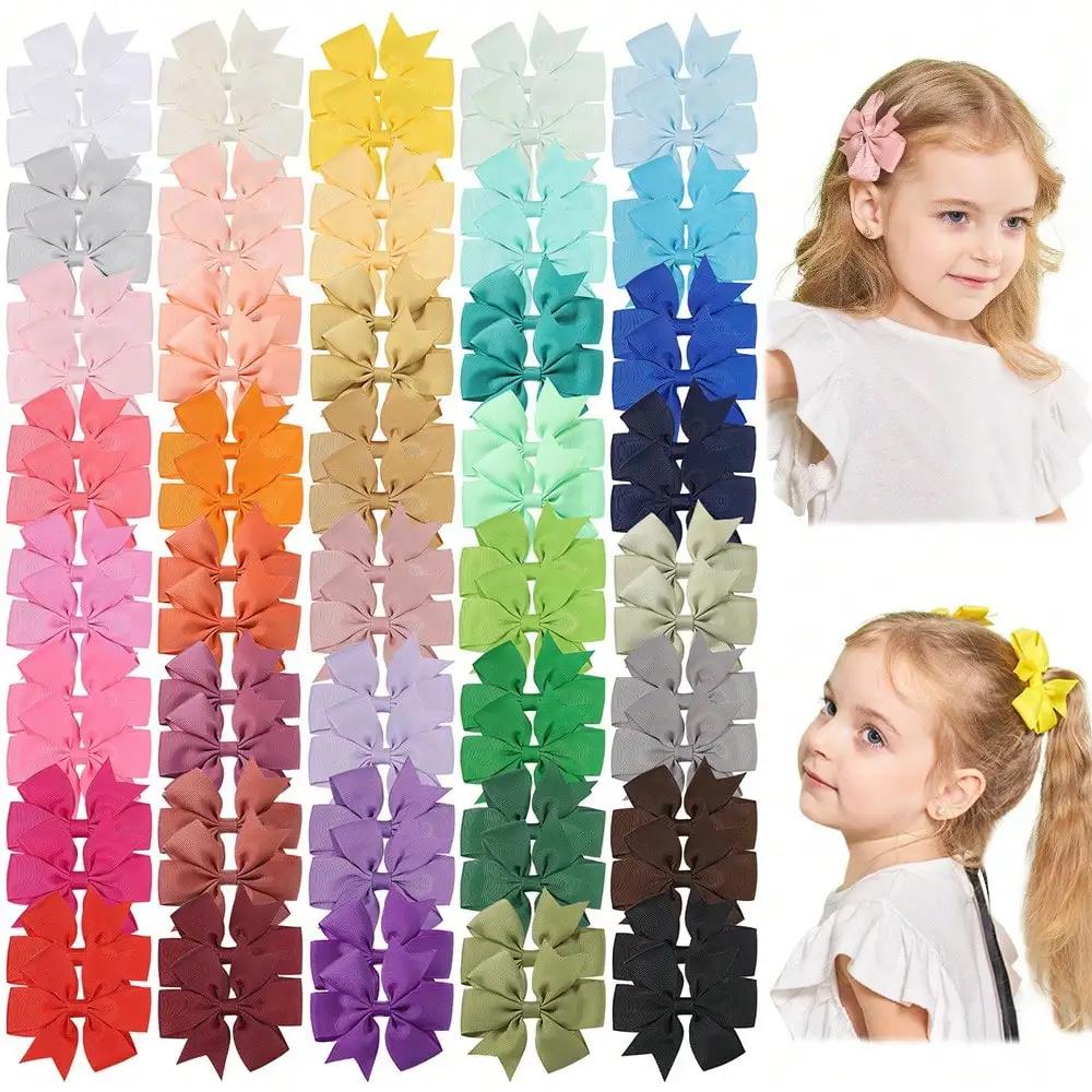 60pcs 2.5 Grosgrain Ribbon Bows Hair Clips for Baby Girls Cute Pinwheel Toddler Hairgripes Headwear Hair Accessories
60pcs 2.5 Grosgrain Ribbon Bows Hair Clips for Baby Girls Cute Pinwheel Toddler Hairgripes Headwear Hair Accessories