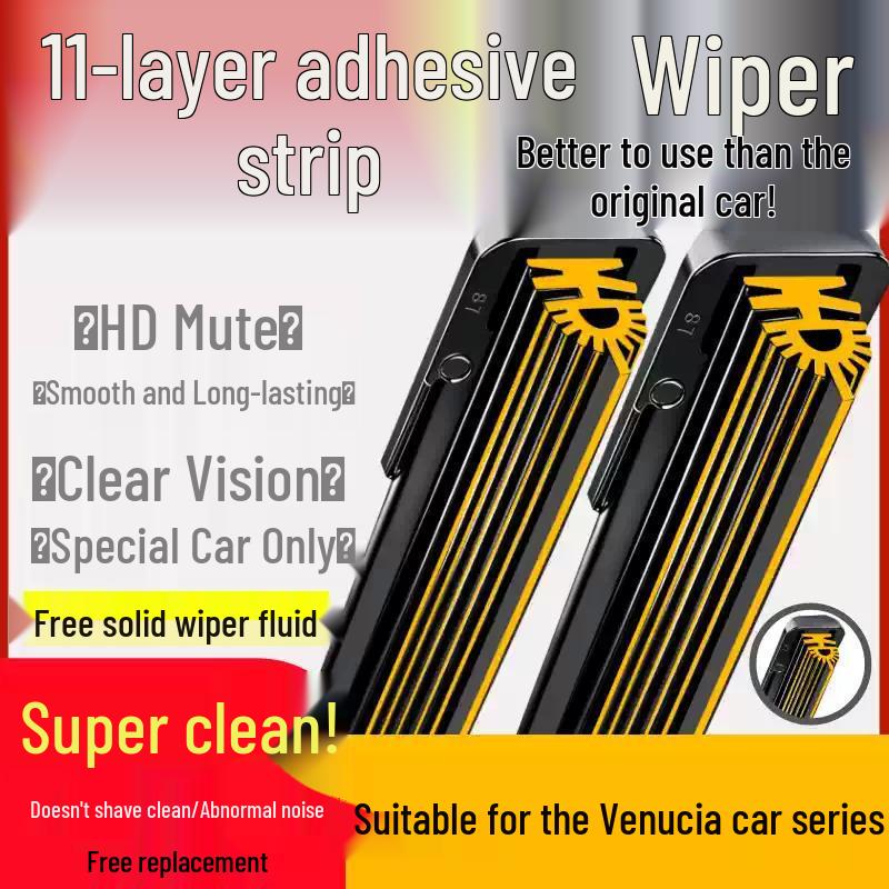 11 November Adhesive Strip for Venucia R50 D50 D60 T70 X, Original Frameless R30 E30 M50 V Wipers
11 November Adhesive Strip for Venucia R50 D50 D60 T70 X, Original Frameless R30 E30 M50 V Wipers