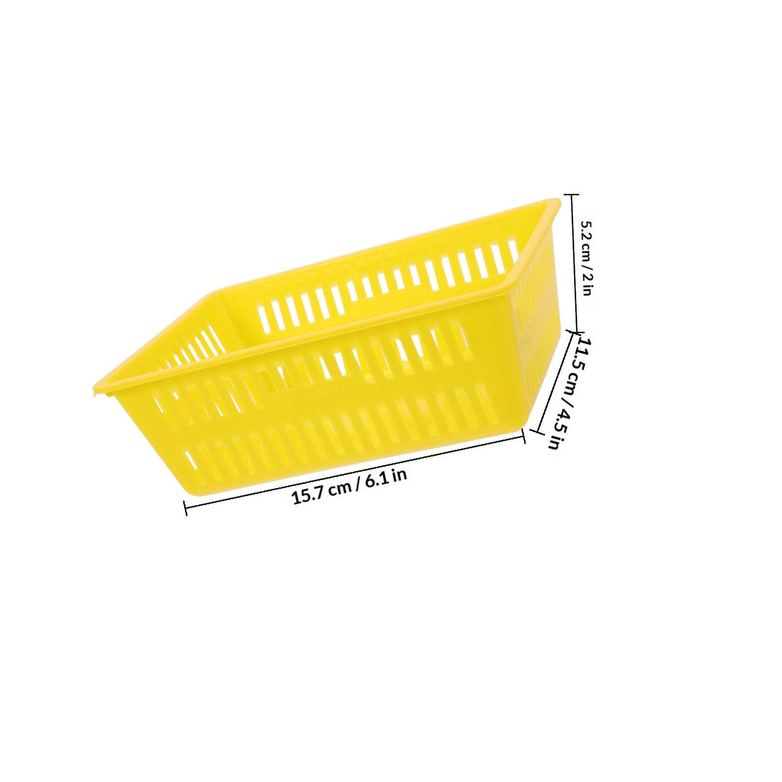 10Pcs Game Machine Coin Basket Thickened Plastic Storage Baskets for Gaming Arcade Vending Machines Coin Collection Organizer жовтий
10Pcs Game Machine Coin Basket Thickened Plastic Storage Baskets for Gaming Arcade Vending Machines Coin Collection Organizer жовтий