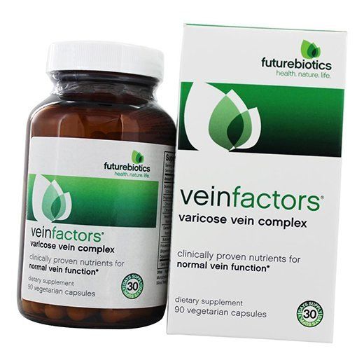 Комплекс для підтримки тонусу вен, VeinFactors, FutureBiotics (71419001) 180vcaps
Комплекс для підтримки тонусу вен, VeinFactors, FutureBiotics (71419001) 180vcaps
