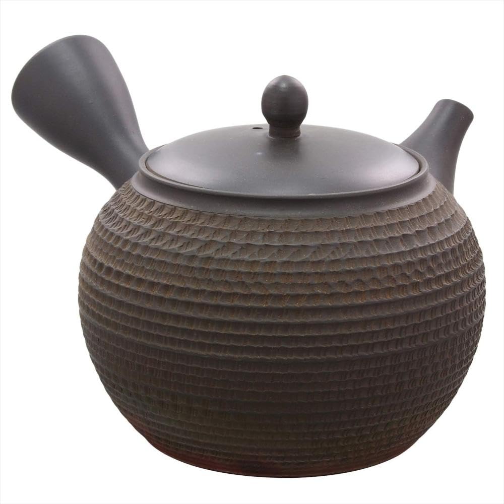 Tamamitsu Fire-Kiln Transformed Round Biri Teapot, Medium, 300ml
Tamamitsu Fire-Kiln Transformed Round Biri Teapot, Medium, 300ml