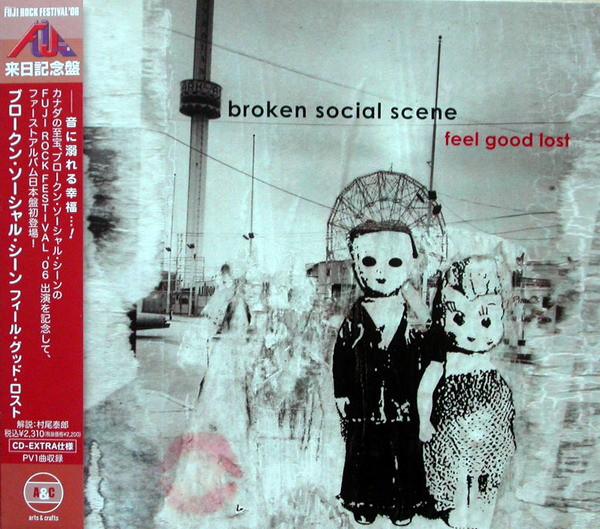 CD BROKEN SOCIAL SCENE - Feel Good Lost PCCY80021PROMO Arts & Crafts 2006 Japan Obi Rock Used
CD BROKEN SOCIAL SCENE - Feel Good Lost PCCY80021PROMO Arts & Crafts 2006 Japan Obi Rock Used
