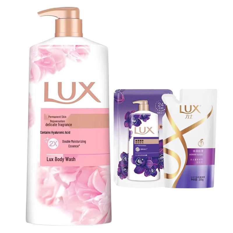 LUX Scented Body Wash & Shampoo Gift Set
LUX Scented Body Wash & Shampoo Gift Set