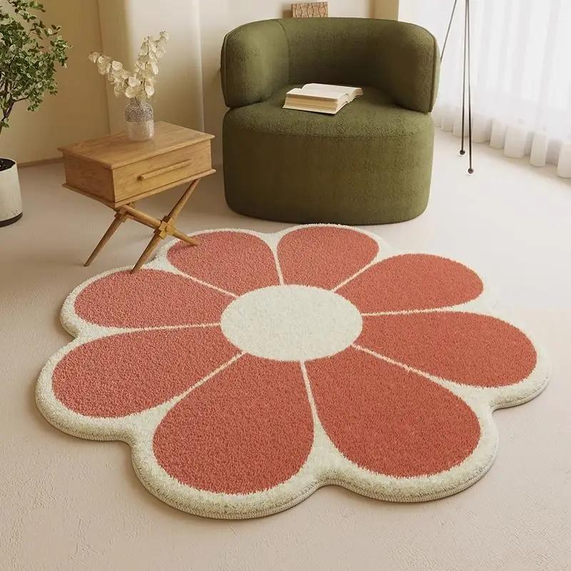 VIKAMA Simple Flowers Living Room Bedroom Carpet Soft Fluffy Imitation Cashmere Coffee Table Rugs Sofa Floor Carpet Home Decor 60X60CM(2X2FT
VIKAMA Simple Flowers Living Room Bedroom Carpet Soft Fluffy Imitation Cashmere Coffee Table Rugs Sofa Floor Carpet Home Decor 60X60CM(2X2FT