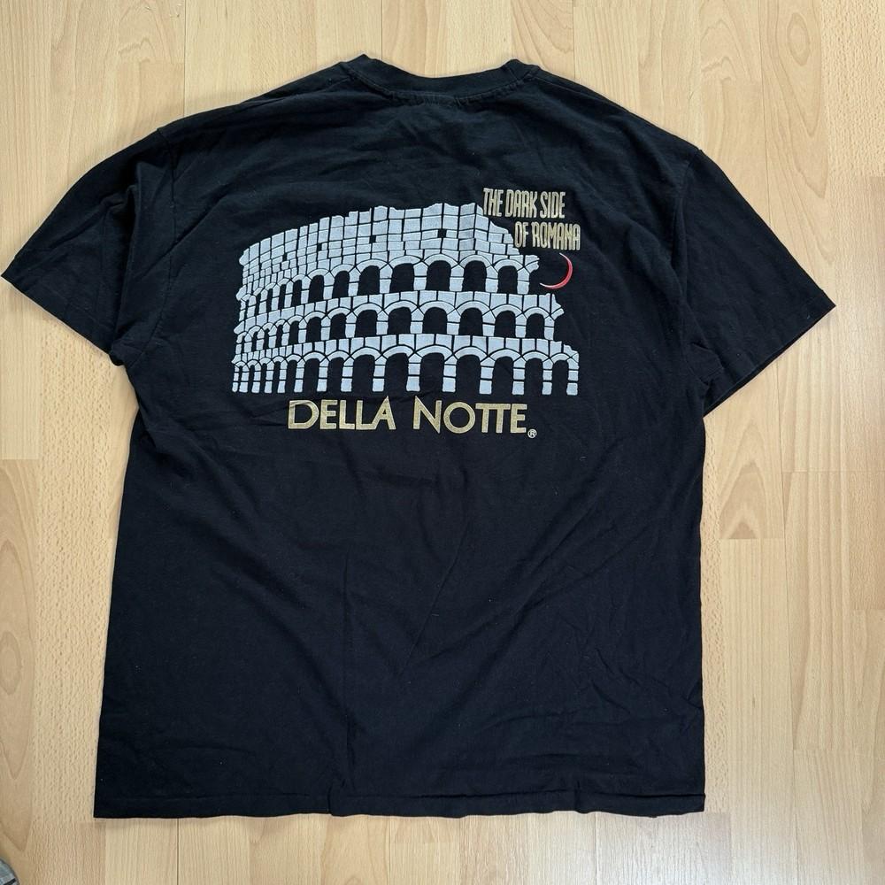 Vintage 90s Della Notte Black Sambuca Single Stitch Alcohol Promo TShirt Unisex T-Shirt M
Vintage 90s Della Notte Black Sambuca Single Stitch Alcohol Promo TShirt Unisex T-Shirt M