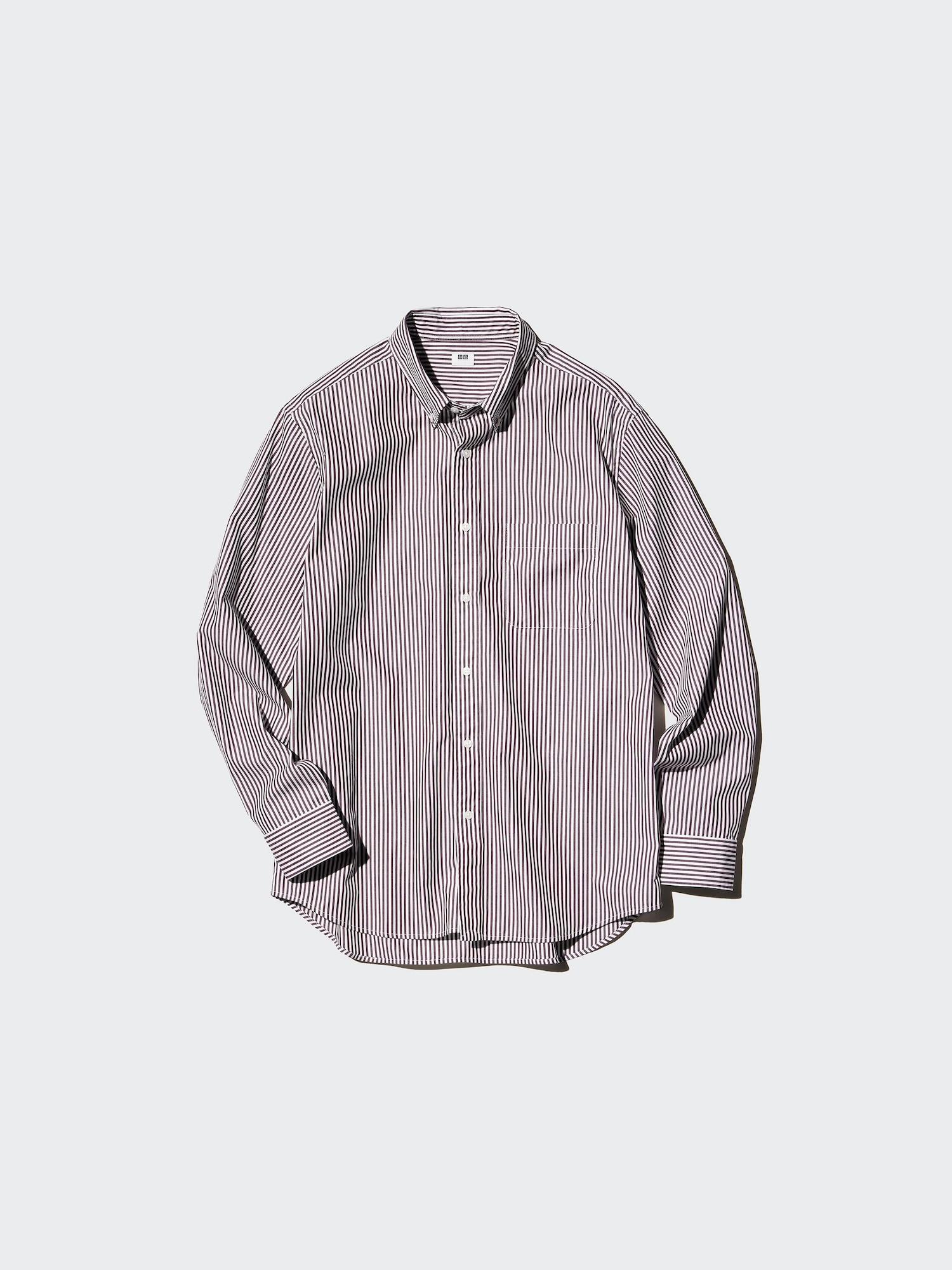 Рубашка Uniqlo из поплина с длинным рукавом на пуговицах с воротником на пуговицах, полоска A 19 WINE/UNISEX L
Рубашка Uniqlo из поплина с длинным рукавом на пуговицах с воротником на пуговицах, полоска A 19 WINE/UNISEX L