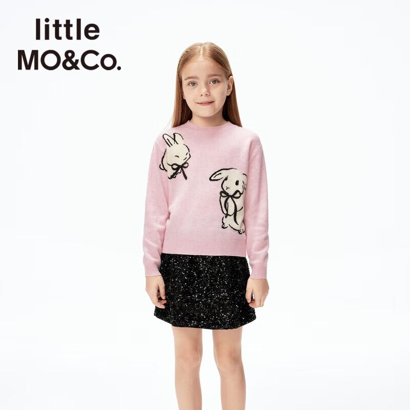 Little MO&Co. Girls Rabbit Jacquard Merino Wool Sweater 100
Little MO&Co. Girls Rabbit Jacquard Merino Wool Sweater 100