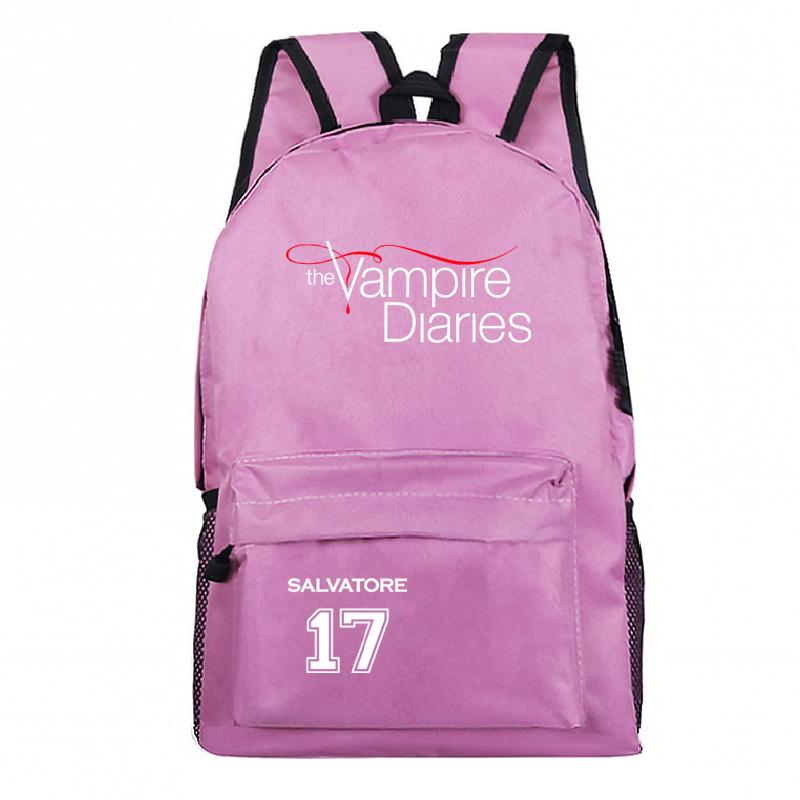 Дневники вампира Периферийные сумки для начальной и средней школы 3-6 классы Повседневные рюкзаки average size
Дневники вампира Периферийные сумки для начальной и средней школы 3-6 классы Повседневные рюкзаки average size