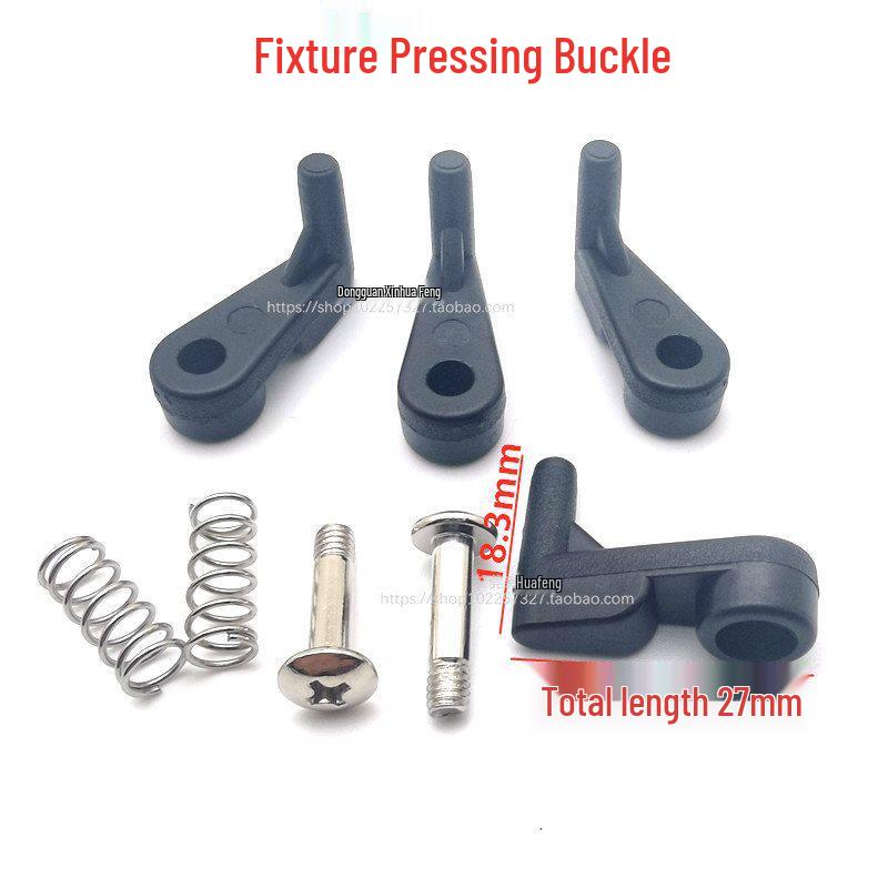Extended High-Temp Resistant Jig Clasp for Wave Soldering, 27mm, Reflow Oven Compatible Single Clasp 27mm
Extended High-Temp Resistant Jig Clasp for Wave Soldering, 27mm, Reflow Oven Compatible Single Clasp 27mm