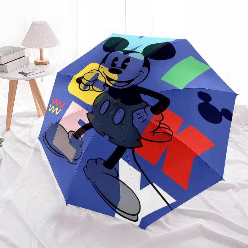 1pc Happy Mickey Mouse Pattern Beautiful Looking Automatic Folding Umbrella, 3 Folding, 8 Iron Frame Design, Durable and Suitable for Travel
1pc Happy Mickey Mouse Pattern Beautiful Looking Automatic Folding Umbrella, 3 Folding, 8 Iron Frame Design, Durable and Suitable for Travel
