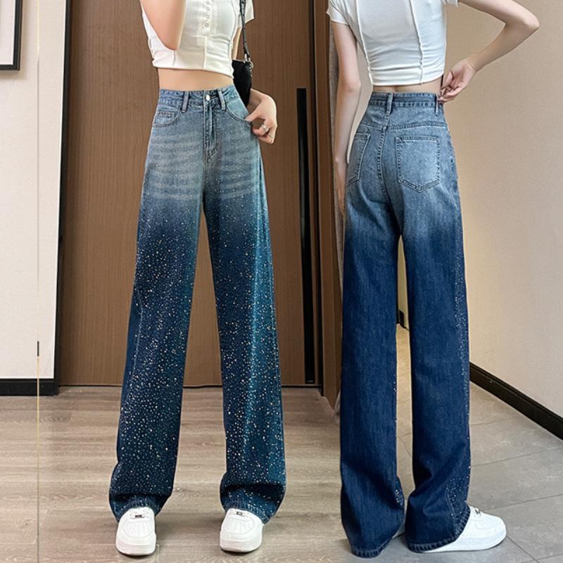 Gradient High Waist Slim Jeans for Women s Summer Thin New Loose Straight Wide-leg Floor Pants XS
Gradient High Waist Slim Jeans for Women s Summer Thin New Loose Straight Wide-leg Floor Pants XS