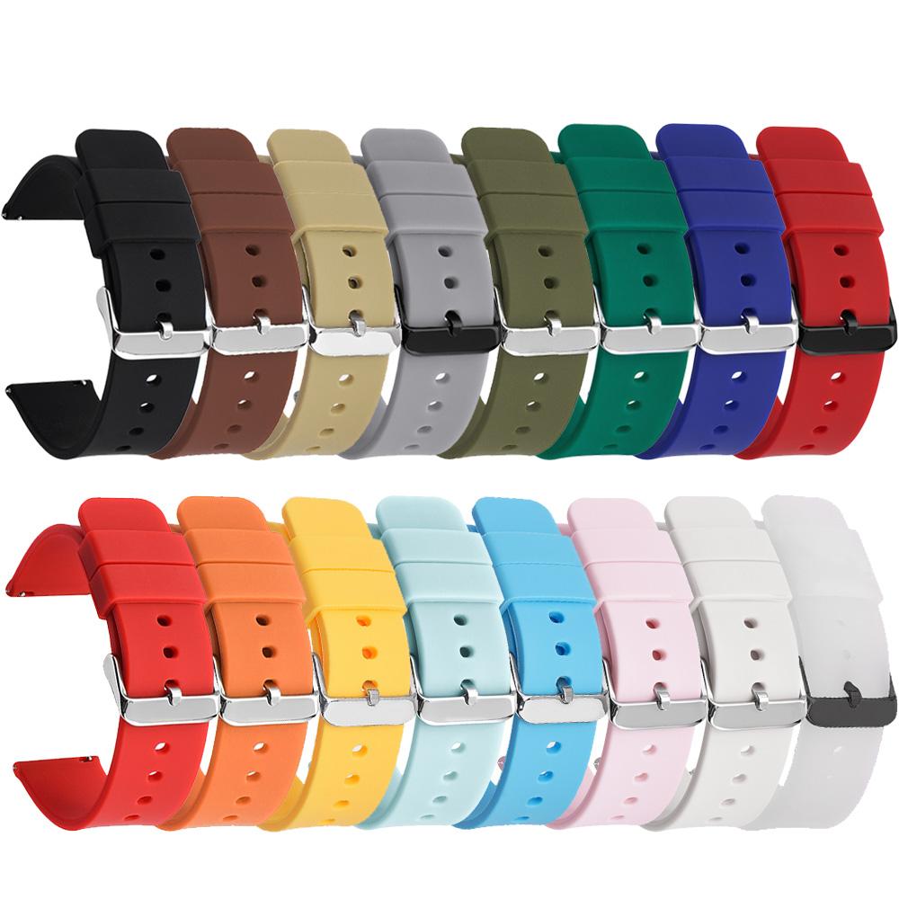 12/14 /16/18/19/20/21mm 22mm 24mm Quick Release Silicone Strap Bracelet for Samsung Galaxy Watch 5 4 Active 2 Huawei GT 2/3 Band 12mm&Silver buckle
12/14 /16/18/19/20/21mm 22mm 24mm Quick Release Silicone Strap Bracelet for Samsung Galaxy Watch 5 4 Active 2 Huawei GT 2/3 Band 12mm&Silver buckle