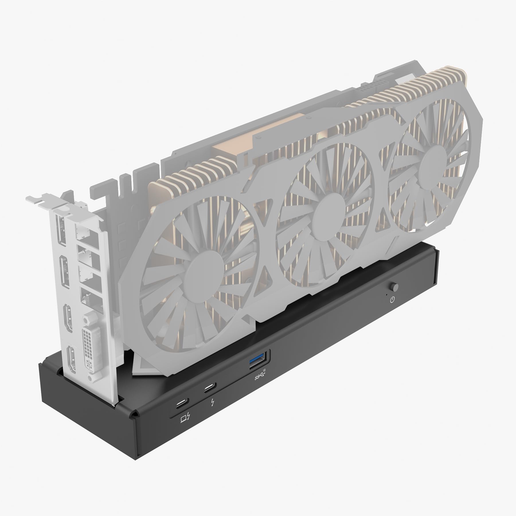 Thunderbolt 3 eGPU, сумісний із док-станцією Thunderbolt External GPU PCIe PD 85W Charging Daisy Enclosure, 4&USB4 40Gbps, [Підтримка NVIDIA/AMD,
Thunderbolt 3 eGPU, сумісний із док-станцією Thunderbolt External GPU PCIe PD 85W Charging Daisy Enclosure, 4&USB4 40Gbps, [Підтримка NVIDIA/AMD,