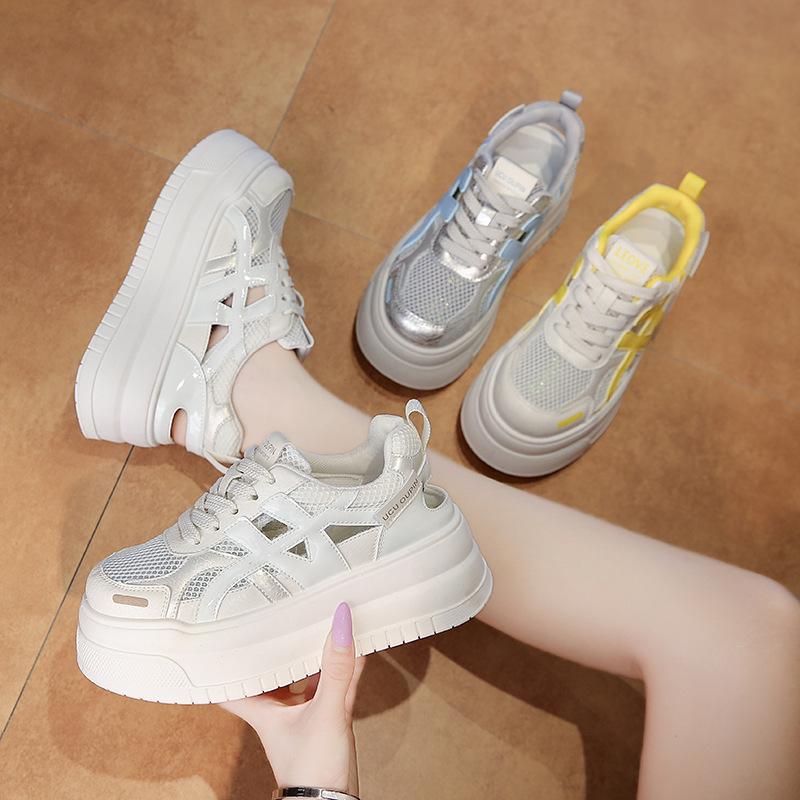 Thick-soled mesh little white shoes women s 2025 summer new hollow breathable dad shoes casual board shoes soft-soled muffin shoes 40
Thick-soled mesh little white shoes women s 2025 summer new hollow breathable dad shoes casual board shoes soft-soled muffin shoes 40