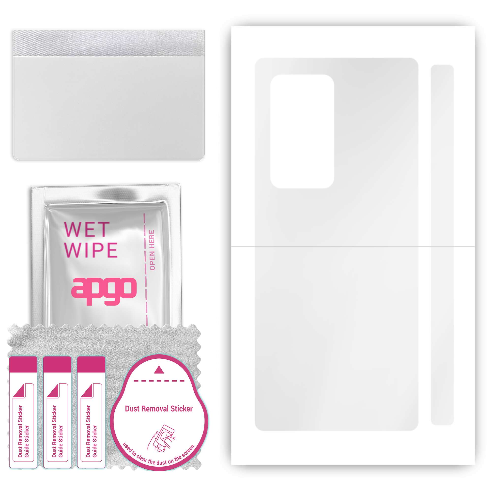 apgo Ultra Clear Protective Skin Sticker for the back compatible with Huawei Mate X2 4G, Wrap Film, Hydrogel Film, Flexible, Soft TPU with positioning
apgo Ultra Clear Protective Skin Sticker for the back compatible with Huawei Mate X2 4G, Wrap Film, Hydrogel Film, Flexible, Soft TPU with positioning
