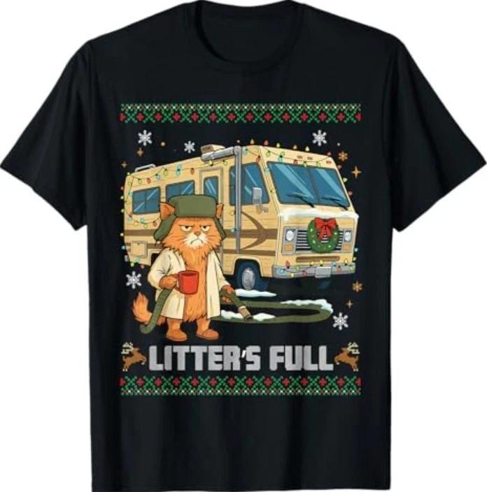 Litter s Full Funny Silly Cat Holding Coffee Meme T-Shirt S
Litter s Full Funny Silly Cat Holding Coffee Meme T-Shirt S