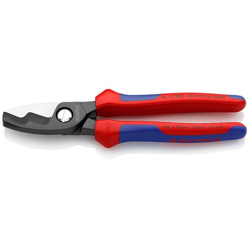 Кабельный резак Knipex kn-9512200sb 20 мм 70 мм2 200 мм фосфатный 2-х комплектный ручек sb 
Кабельный резак Knipex kn-9512200sb 20 мм 70 мм2 200 мм фосфатный 2-х комплектный ручек sb