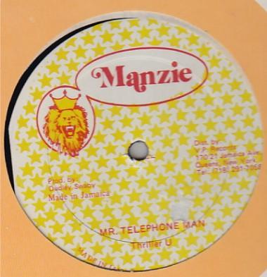 12inch Record THRILLER U - Mr. Telephone Man none Manzie Jamaica Reggae, Ska & Dub Used
12inch Record THRILLER U - Mr. Telephone Man none Manzie Jamaica Reggae, Ska & Dub Used