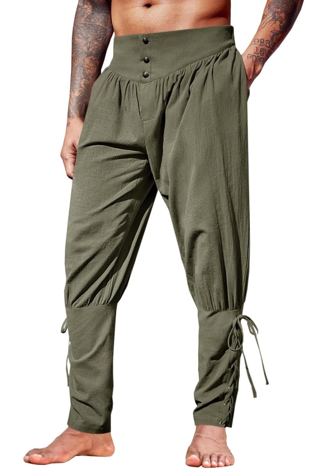 Men s Summer Casual Ankle Strap Pants - Medieval Pirate Ship Design Medium зелёный
Men s Summer Casual Ankle Strap Pants - Medieval Pirate Ship Design Medium зелёный