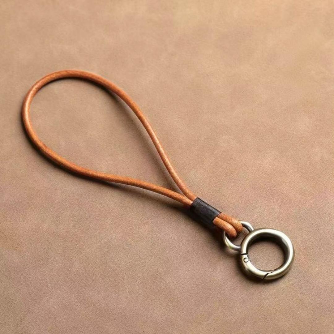 Cowhide Rope Keychain Genuine Leather Keychain Metal Clasp Key Holder Minimalist Lanyard Key Ring For Car Keys Wrist Strap House
Cowhide Rope Keychain Genuine Leather Keychain Metal Clasp Key Holder Minimalist Lanyard Key Ring For Car Keys Wrist Strap House