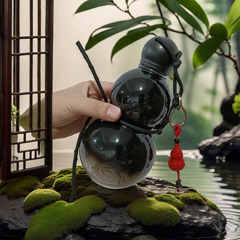 Chinese Retro Style Gourd Shape Water Bottle Large Capacity Plastic Wine Bottle Durable Kettle Sports Fitnes Gym Outdoor Bottle 701-800ml
Chinese Retro Style Gourd Shape Water Bottle Large Capacity Plastic Wine Bottle Durable Kettle Sports Fitnes Gym Outdoor Bottle 701-800ml