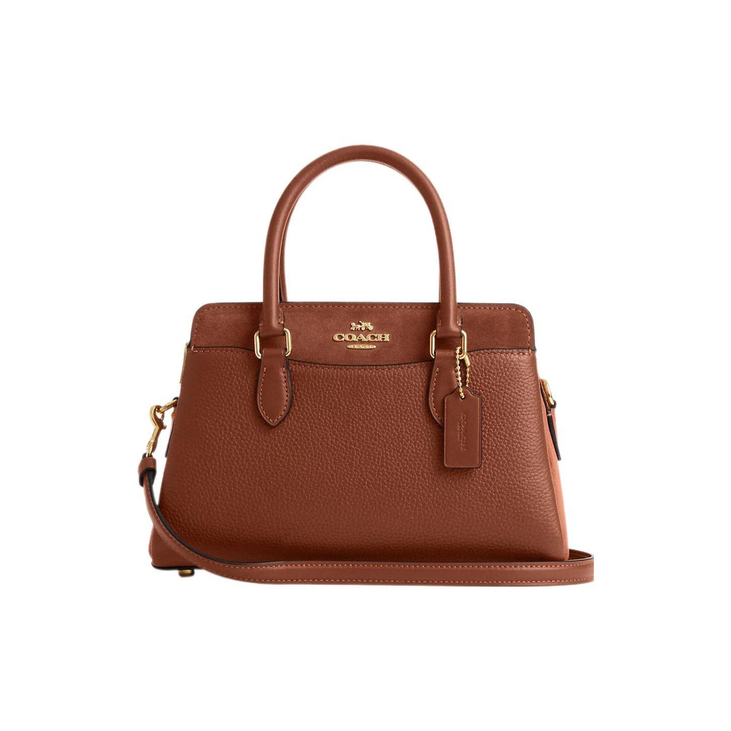 Coach 18 Solid Color Hardware Buckle Pebble Grain Leather Tote Bag Women tote bags Brown CM101-IMR1W Basic Set (Bag+Dust Bag)
Coach 18 Solid Color Hardware Buckle Pebble Grain Leather Tote Bag Women tote bags Brown CM101-IMR1W Basic Set (Bag+Dust Bag)