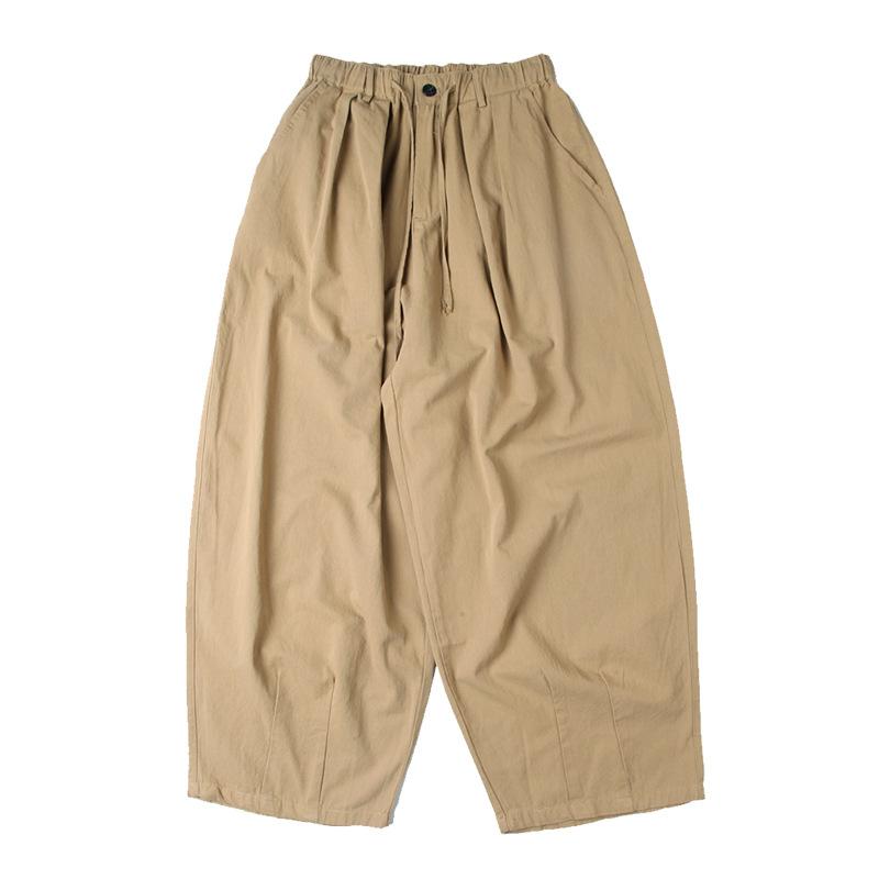 Amekaji Loose Wide Leg одноколірні чоловічі плісировані повсякденні штани на еластичній талії плюс розмір XL хакі
Amekaji Loose Wide Leg одноколірні чоловічі плісировані повсякденні штани на еластичній талії плюс розмір XL хакі
