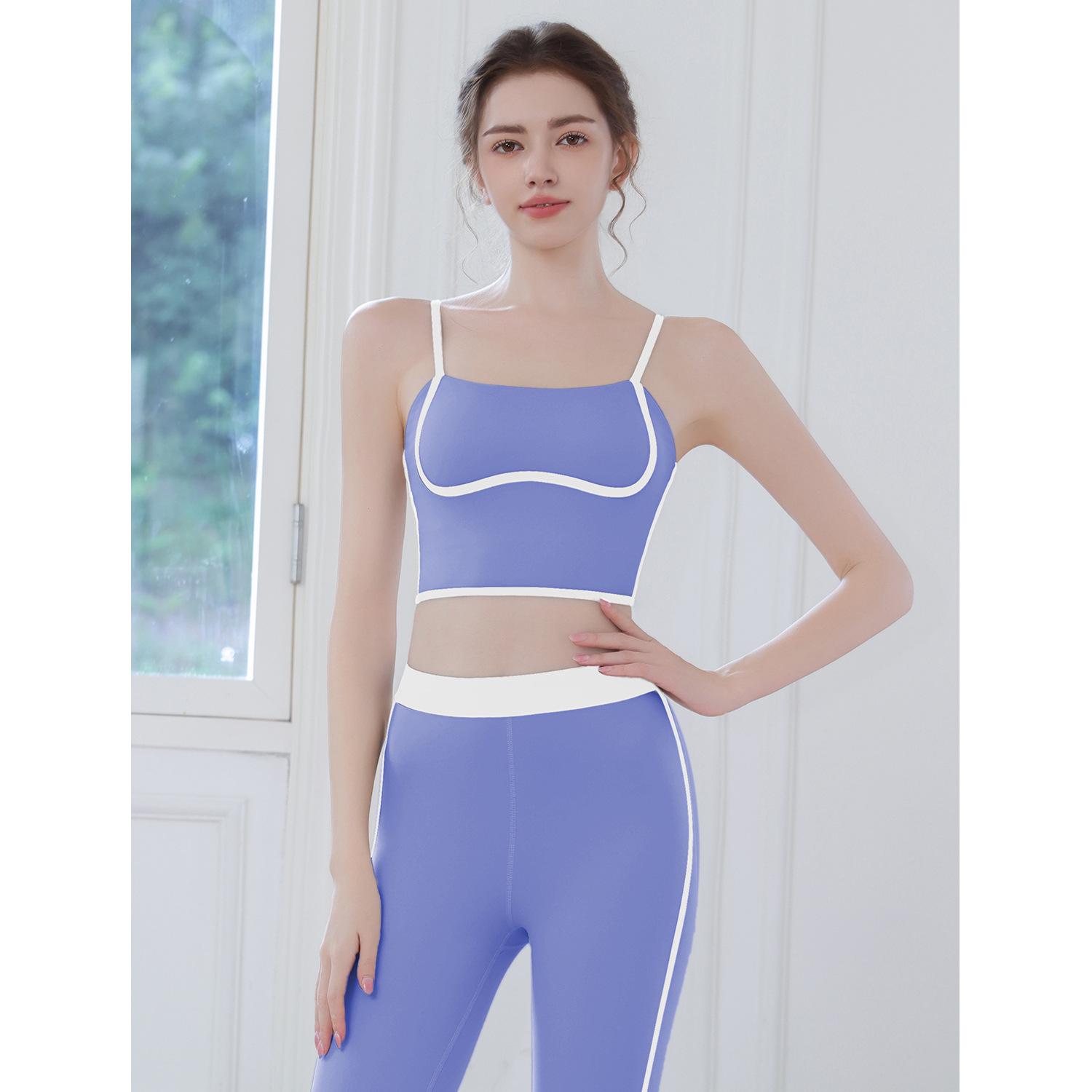Women s Shockproof Yoga Sling Set: Adjustable Color Block Sports Bra & Hip-Lifting Leggings Medium
Women s Shockproof Yoga Sling Set: Adjustable Color Block Sports Bra & Hip-Lifting Leggings Medium
