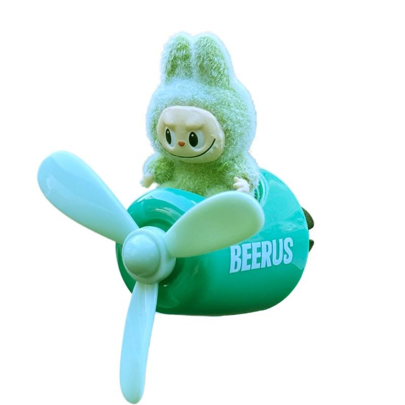 Милый плюшевый автомобильный аромадиффузор с пропеллером - USB освежитель воздуха, декор для приборной панели зелёный
Милый плюшевый автомобильный аромадиффузор с пропеллером - USB освежитель воздуха, декор для приборной панели зелёный