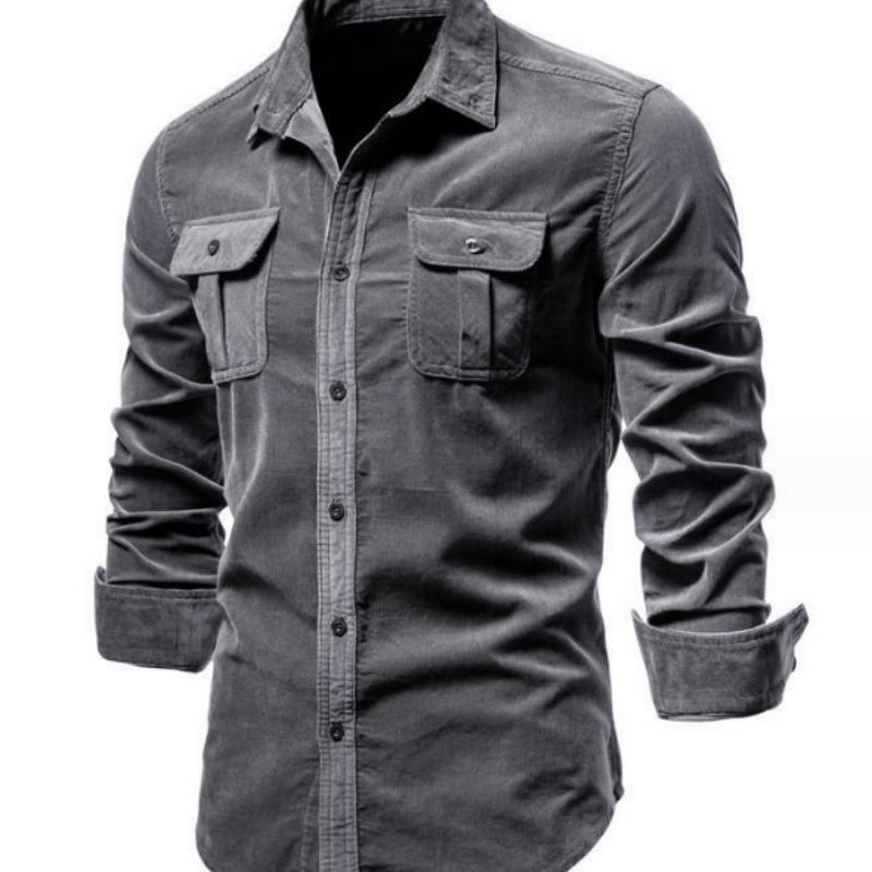 Men S Autumn Basic Corduroy Business Slim-Fit Casual Shirt New Long-Sleeve Jacket For Men 3XL сірий колір
Men S Autumn Basic Corduroy Business Slim-Fit Casual Shirt New Long-Sleeve Jacket For Men 3XL сірий колір