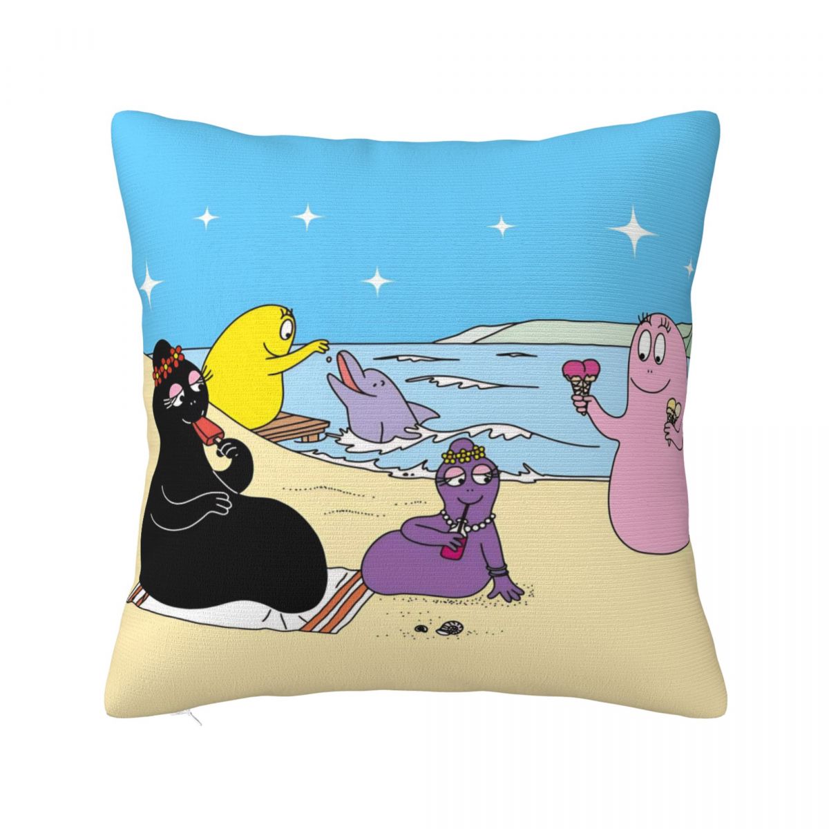Cute Cartoon B-B-Barbapapas Pillow Case Cushion Cover Polyester Printed Pillow Cover Kawaii Pillowcases For Living Room Chair 30cmx30cm
Cute Cartoon B-B-Barbapapas Pillow Case Cushion Cover Polyester Printed Pillow Cover Kawaii Pillowcases For Living Room Chair 30cmx30cm