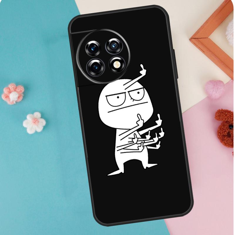Funny Man Middle Finger Case For OnePlus 13T 10T 8T 10R 12R 13R 15R 11 12 13 15 Nord CE 5 2 3 4 Lite N20 N30 Cover OnePlus Nord 4
Funny Man Middle Finger Case For OnePlus 13T 10T 8T 10R 12R 13R 15R 11 12 13 15 Nord CE 5 2 3 4 Lite N20 N30 Cover OnePlus Nord 4
