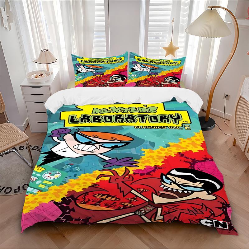 3pc Dexter s Laboratory Bedding Set Guest Room Bedroom Decor Christmas Halloween Decor Gifts- All Seasons (No Insert)a1013135 135x200cm
3pc Dexter s Laboratory Bedding Set Guest Room Bedroom Decor Christmas Halloween Decor Gifts- All Seasons (No Insert)a1013135 135x200cm