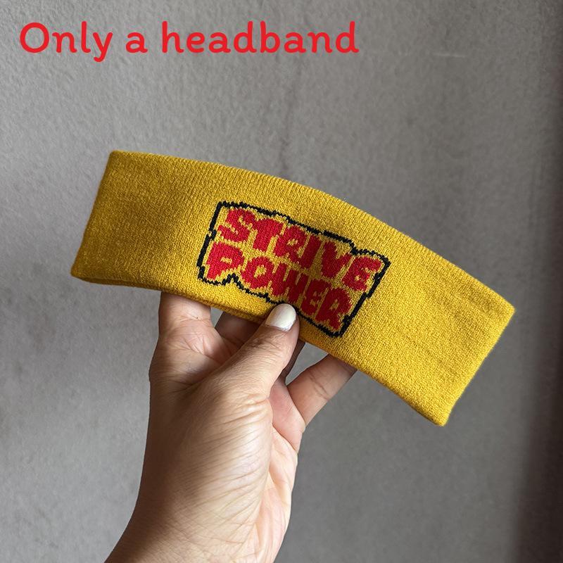 Korean Style Letter Knitted Headband For Running And Outdoor Sports With Sweat Absorption For Men And Women жовтий
Korean Style Letter Knitted Headband For Running And Outdoor Sports With Sweat Absorption For Men And Women жовтий