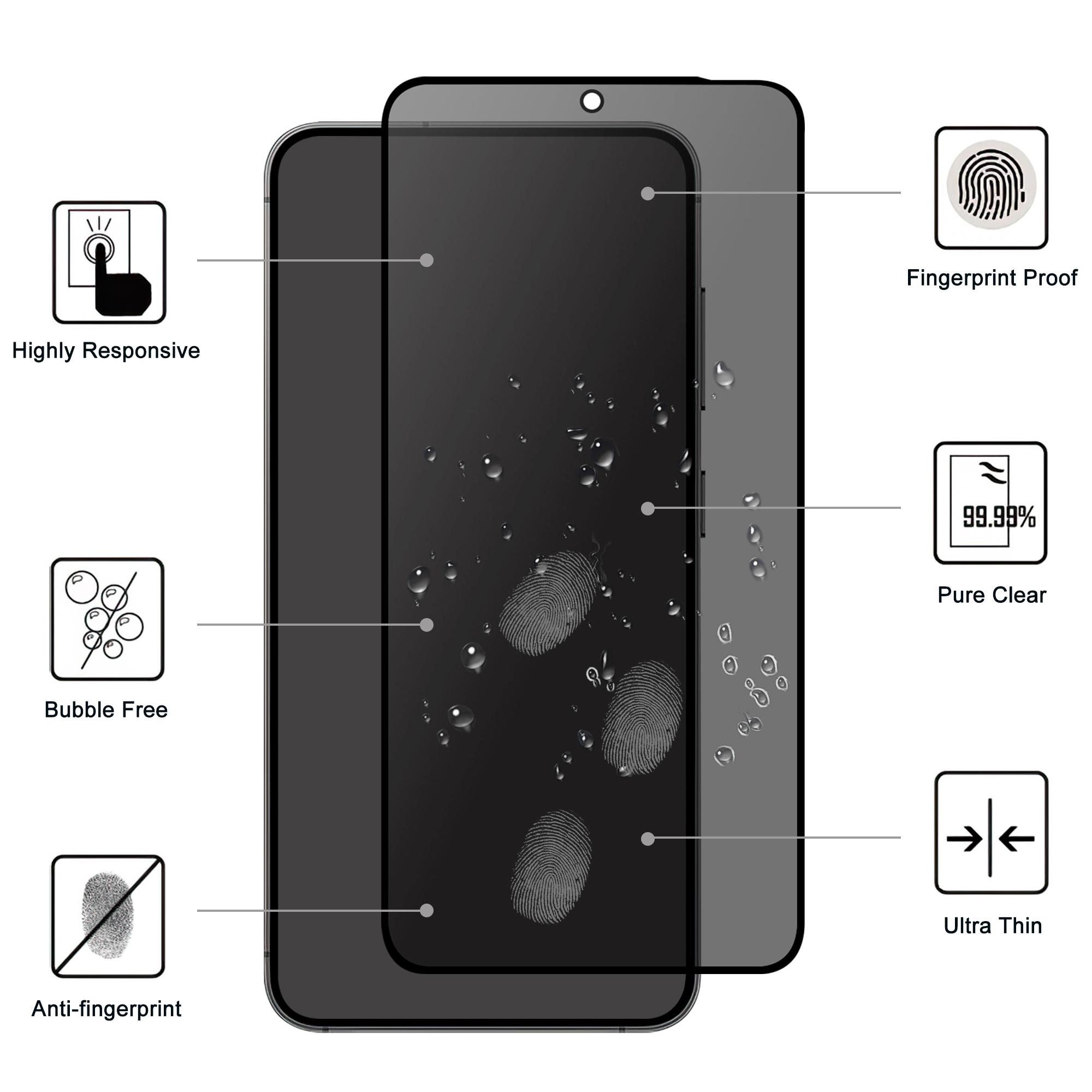 For Samsung Galaxy S24 Tempered Glass Film 2.5D Arc Edge Anti-spy (Fingerprint Unlock) Type A
For Samsung Galaxy S24 Tempered Glass Film 2.5D Arc Edge Anti-spy (Fingerprint Unlock) Type A