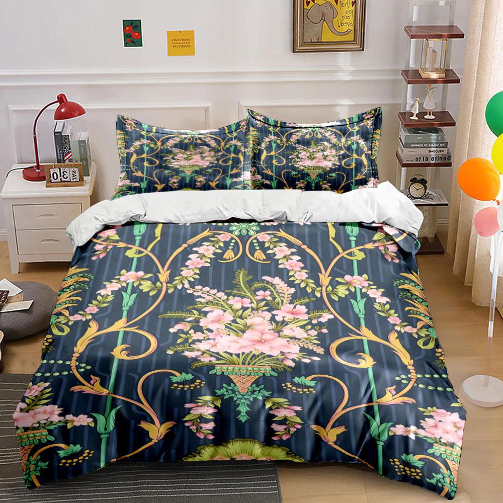 Floral bouquet motif. Bedding sets Duvet cover sets Duvet covers Pillowcases(1 * Duvet Cover 2 * Pillowcases, without duvet insert) 135x200cm
Floral bouquet motif. Bedding sets Duvet cover sets Duvet covers Pillowcases(1 * Duvet Cover 2 * Pillowcases, without duvet insert) 135x200cm