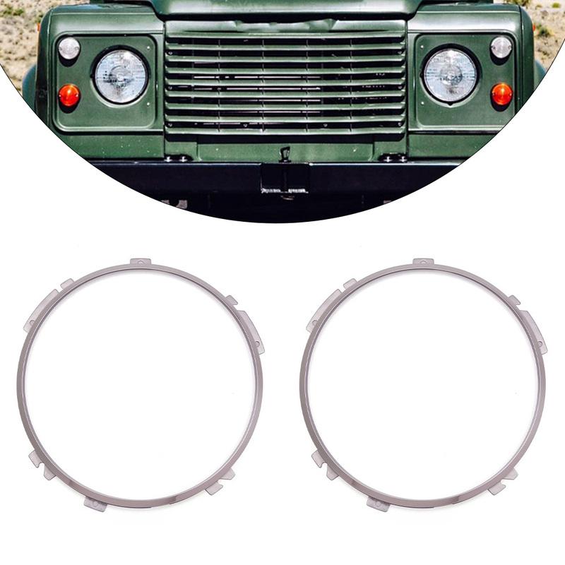 1Pair 7inch Alloy Chrome Headlamp Retaining Bezel For Land Rovers Series 2 2A 3 Models PRC7992 STC1485 Car Lights Accessories
1Pair 7inch Alloy Chrome Headlamp Retaining Bezel For Land Rovers Series 2 2A 3 Models PRC7992 STC1485 Car Lights Accessories