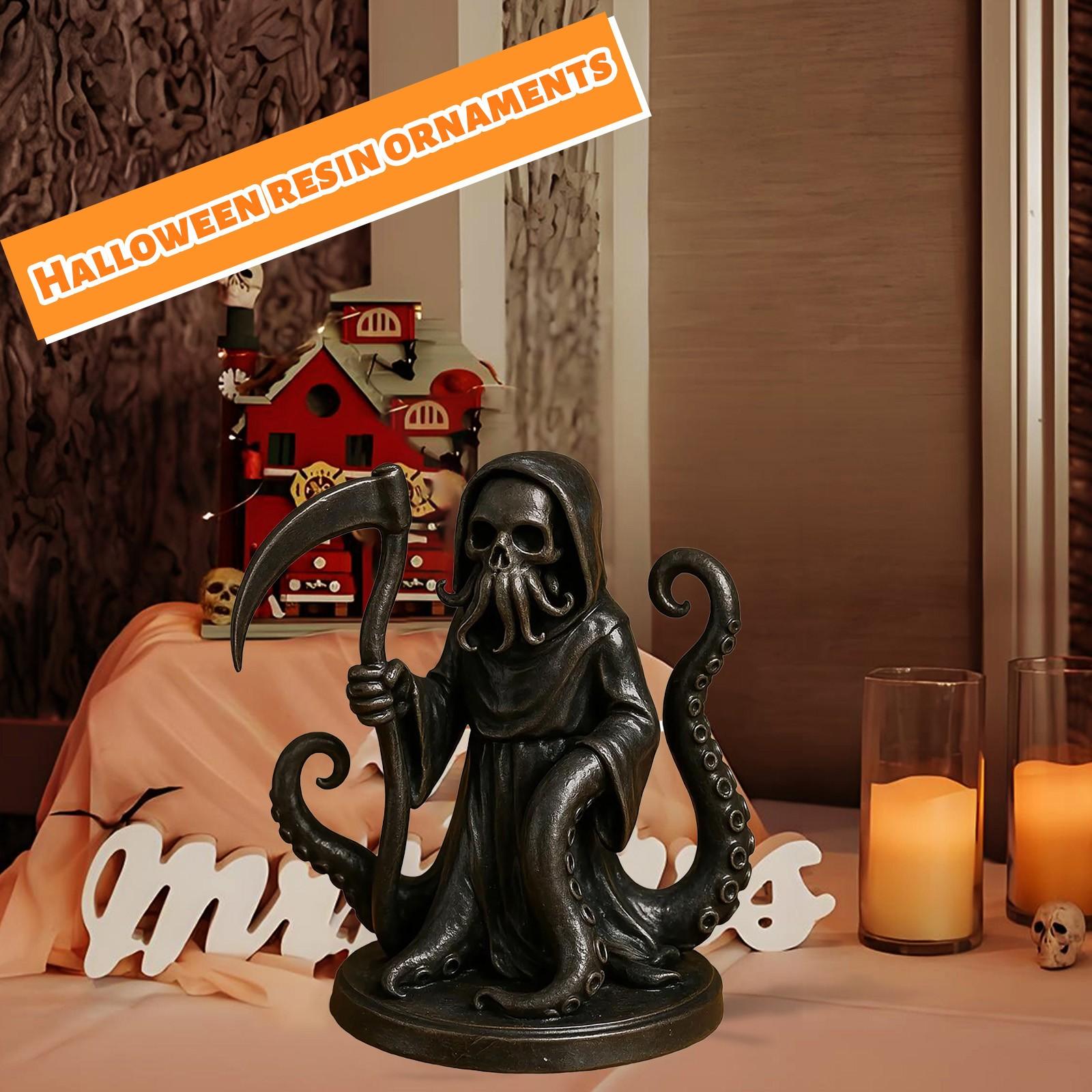 Halloween Grim Fun Home Decor Decoration,Interesting Black Robe Doll Holding A Sickle One Size
Halloween Grim Fun Home Decor Decoration,Interesting Black Robe Doll Holding A Sickle One Size