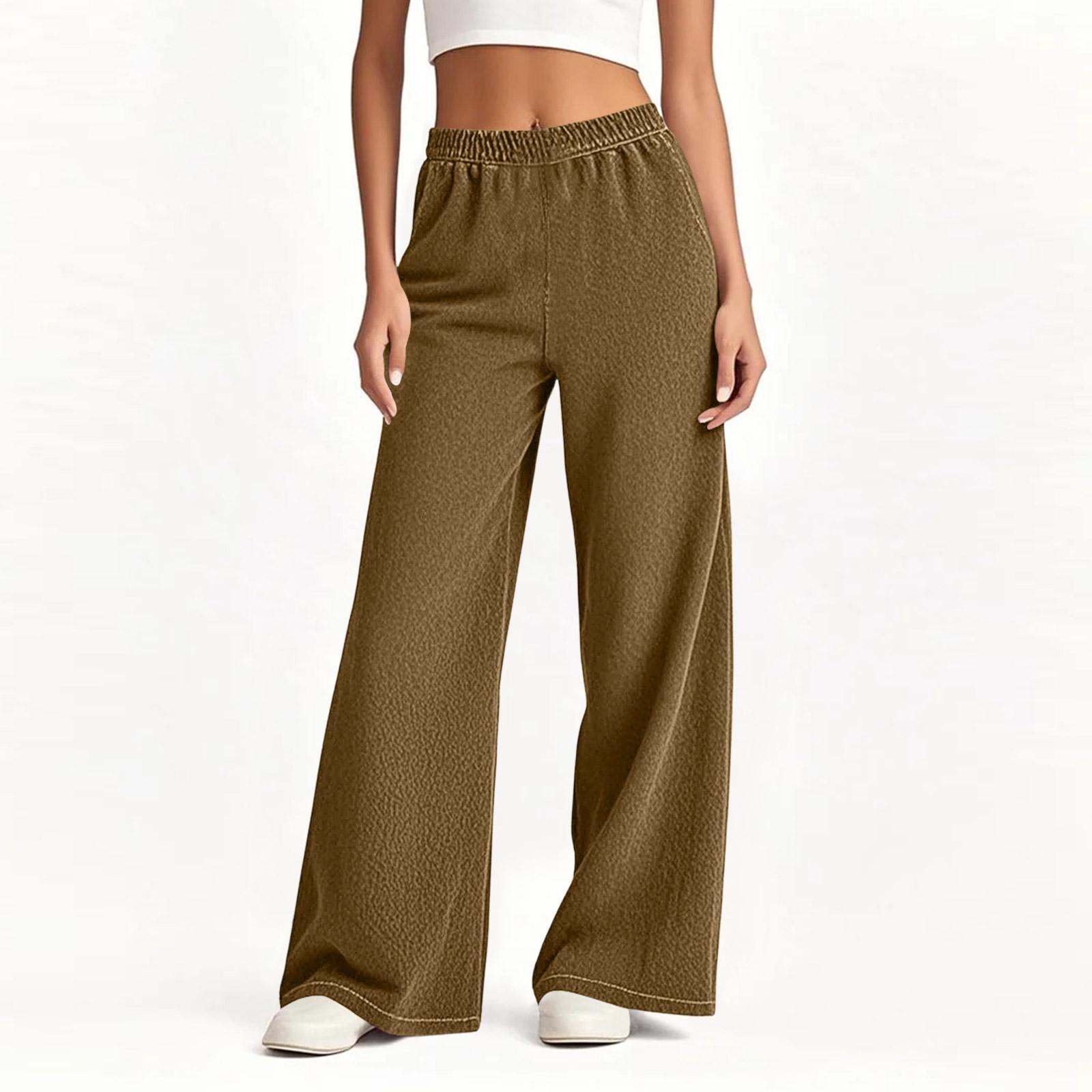Womens Palazzo Pants Summer Casual Flowy Wide Leg Trousers Beach Travel Vacation Outfits S коричневий
Womens Palazzo Pants Summer Casual Flowy Wide Leg Trousers Beach Travel Vacation Outfits S коричневий