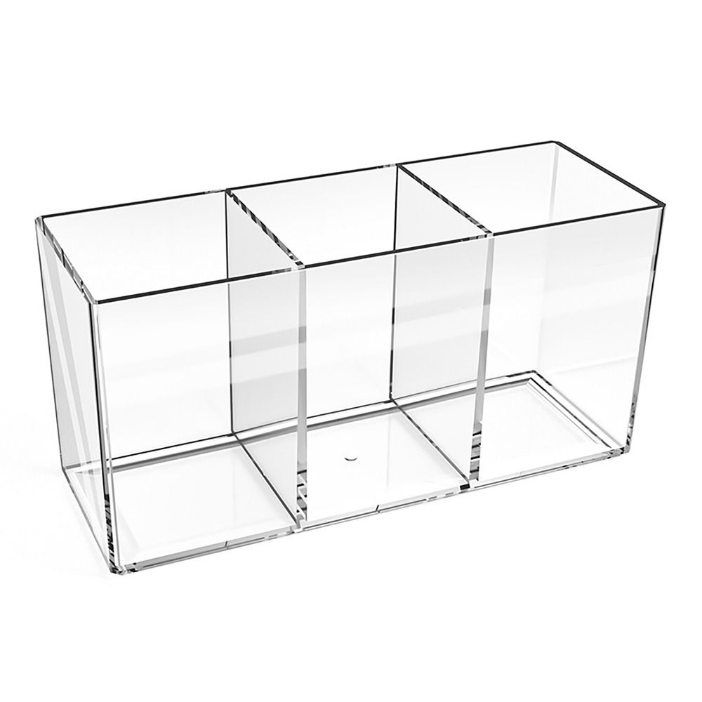 Подставка для ручек с 3 отделениями, большая вместимость, коробка для кистей для макияжа, специальный дизайн, коробка для хранения ручек, офис прозрачный
Подставка для ручек с 3 отделениями, большая вместимость, коробка для кистей для макияжа, специальный дизайн, коробка для хранения ручек, офис прозрачный