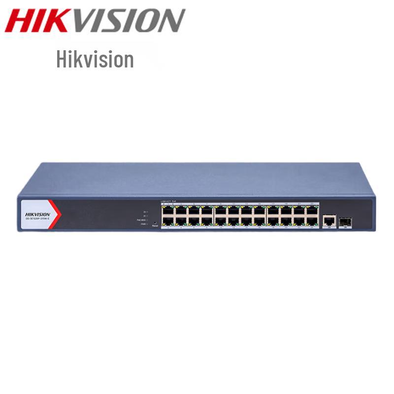 HIKVISION 26-Port Gigabit Managed PoE Surveillance Switch
HIKVISION 26-Port Gigabit Managed PoE Surveillance Switch