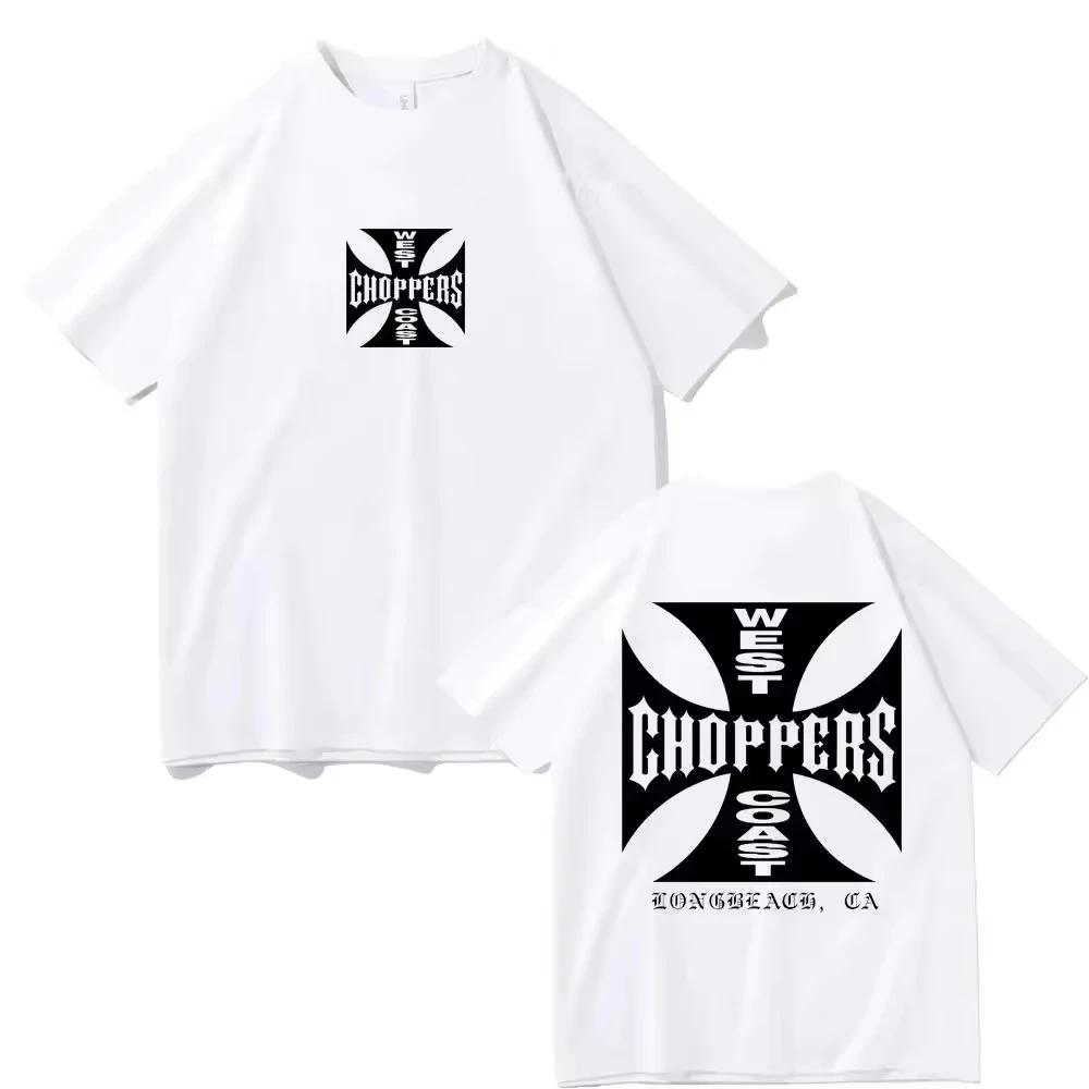 Літня Модна Футболка Чоловіки Жінки Бавовняна Футболка з Принтом West Coast Choppers Повсякденна Футболка з Коротким Рукавом з Круглим Вирізом Вінтажна Одежда Футболка S
Літня Модна Футболка Чоловіки Жінки Бавовняна Футболка з Принтом West Coast Choppers Повсякденна Футболка з Коротким Рукавом з Круглим Вирізом Вінтажна Одежда Футболка S
